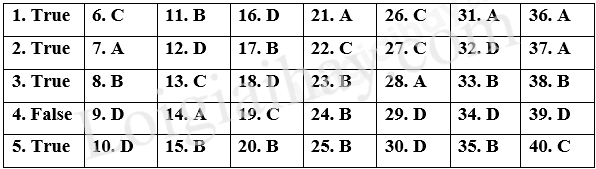Đề thi học kì 1 Tiếng Anh 12 iLearn Smart World - Đề số 2 1 1